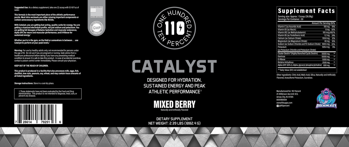 Catalyst Intra Workout 110 Percent